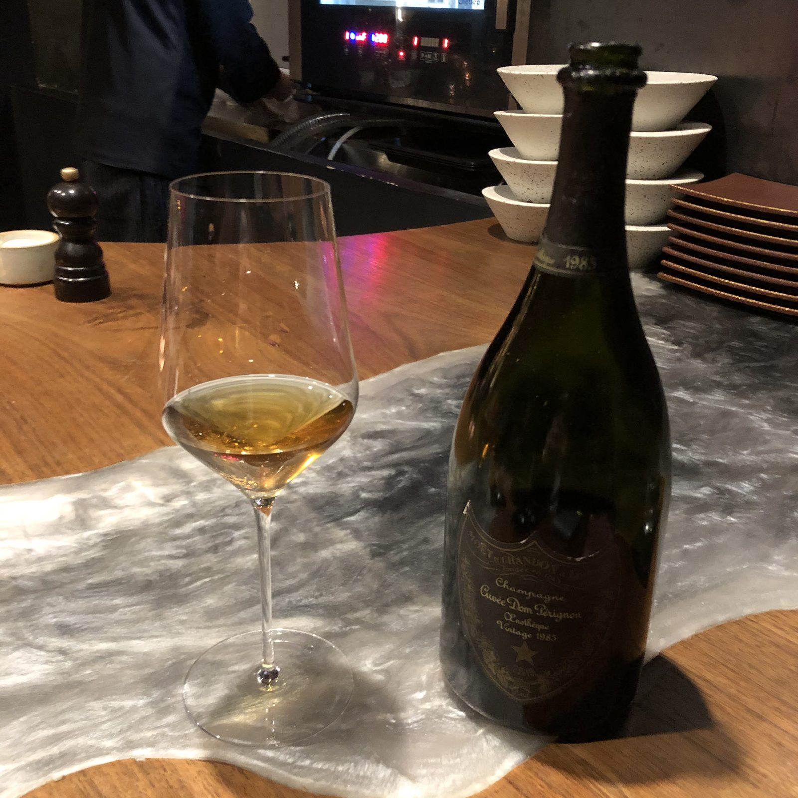 The evening's Champagne