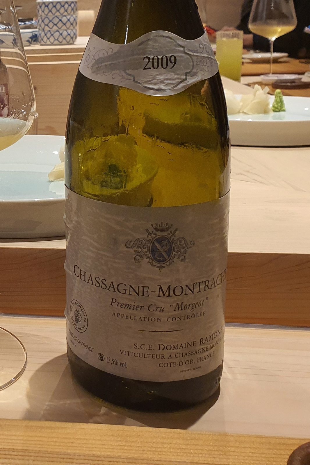Domaine Ramonet Chassagne-Montrachet 1er Cru Morgeot 2009
