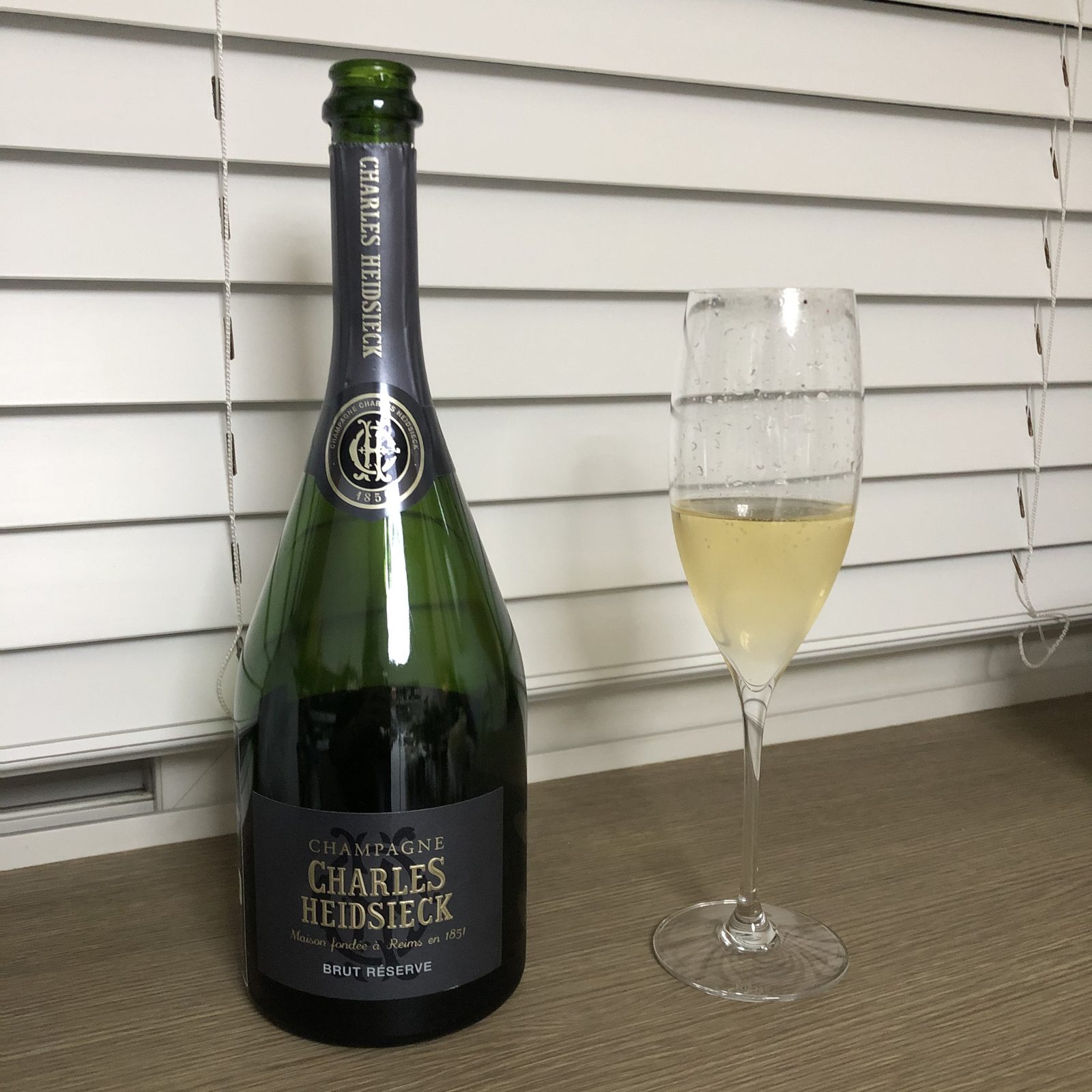Poured on the second of January