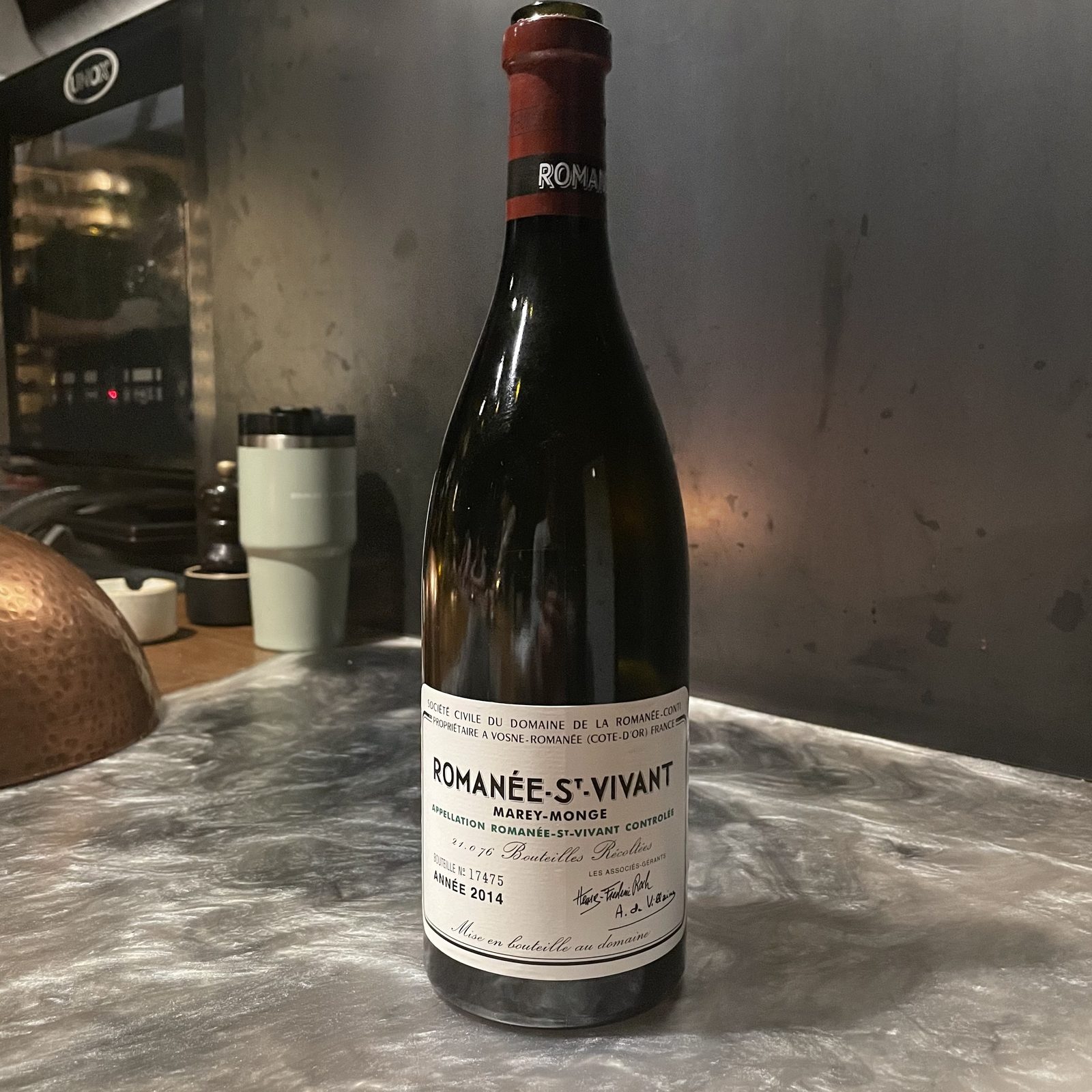 Domaine de la Romanée-Conti Romanée-Saint-Vivant Marey-Monge Grand Cru 2014