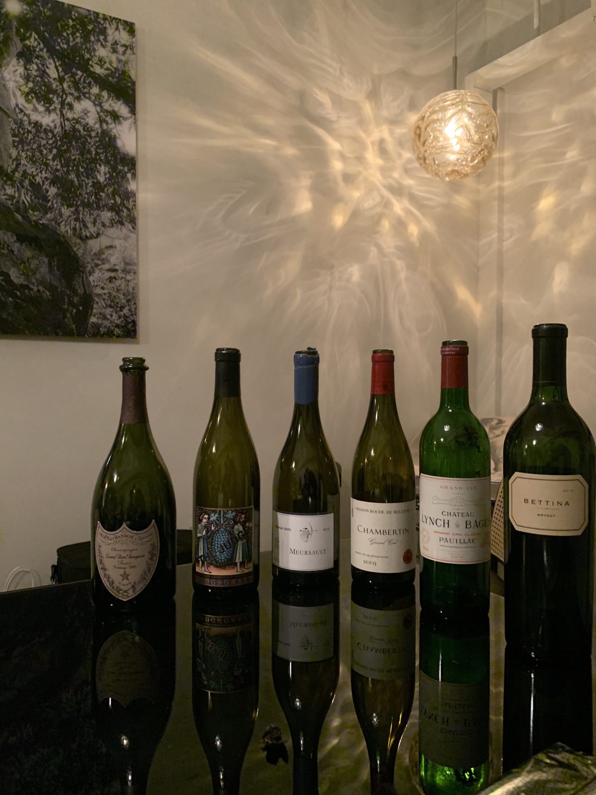The evening's six
