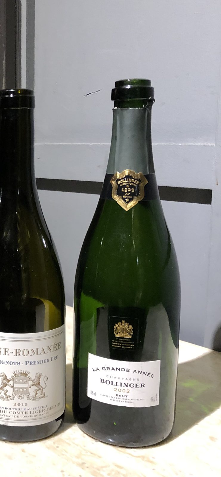 Bollinger La Grande Année 2002