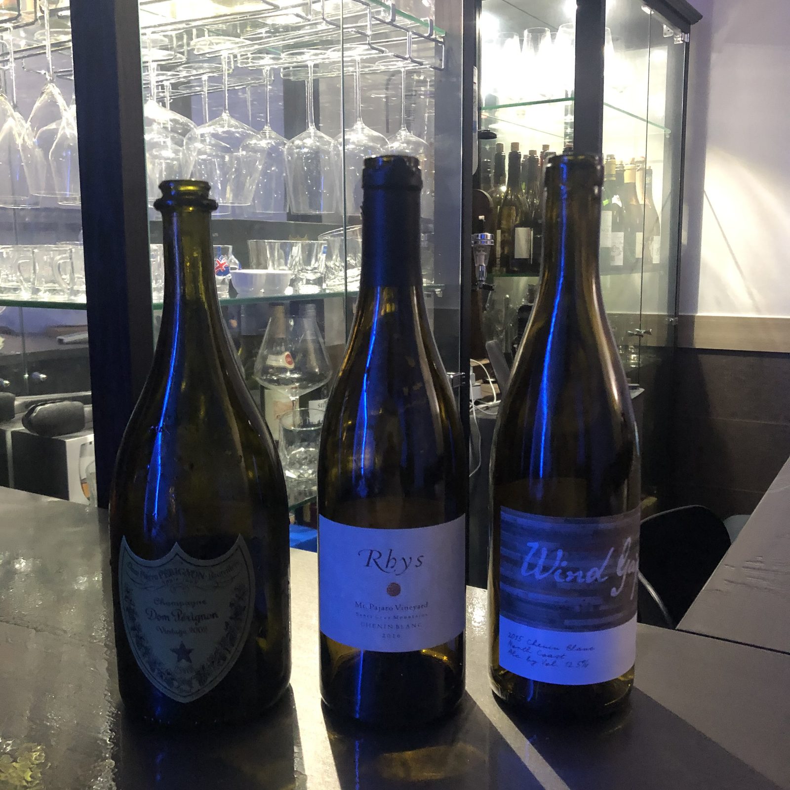 The three bottles