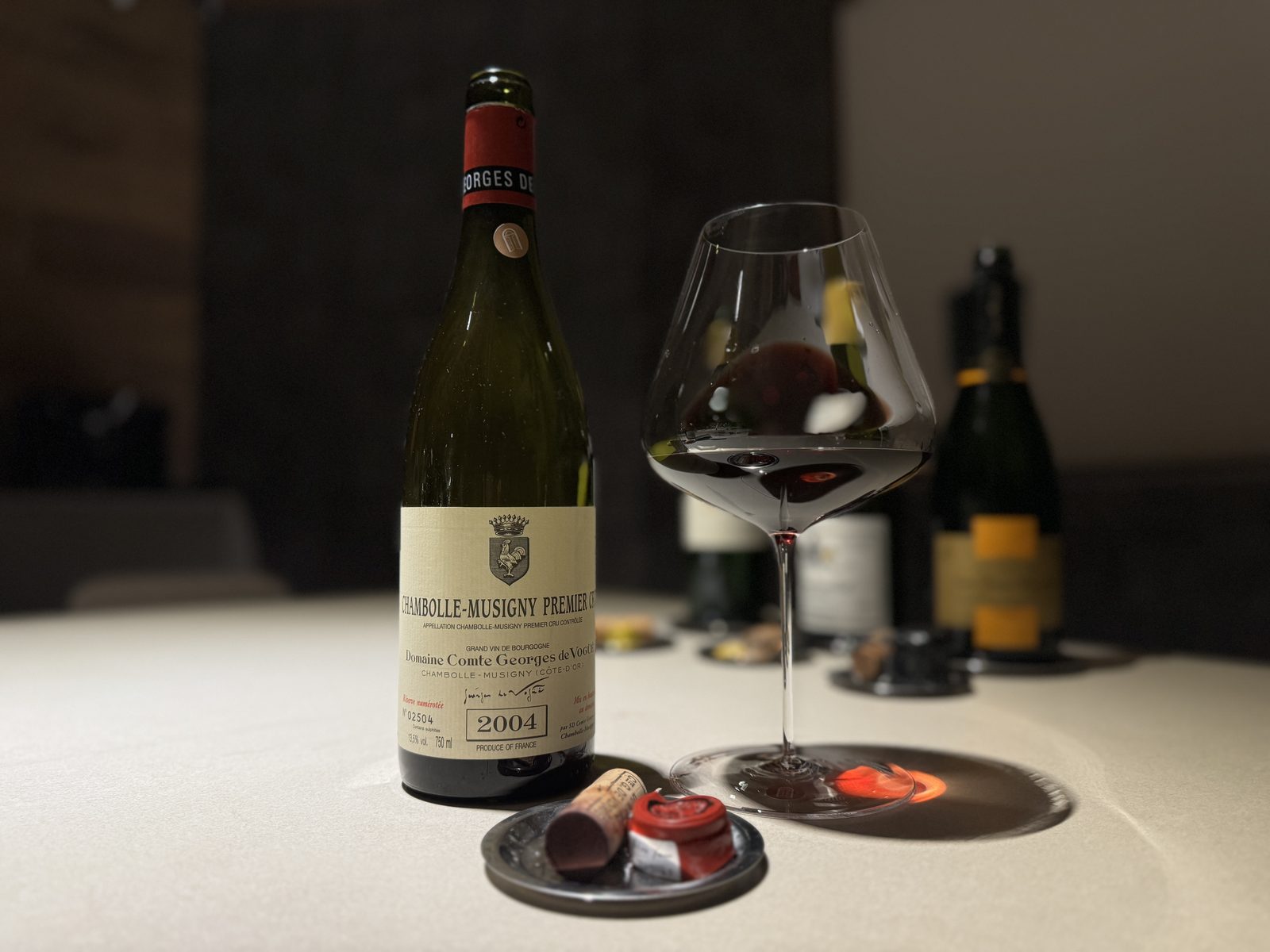 Domaine Comte Georges de Vogüé Chambolle-Musigny Premier Cru 2004