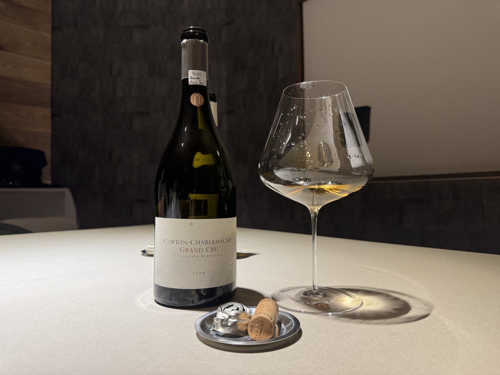 Olivier Bernstein Corton-Charlemagne Grand Cru 2009