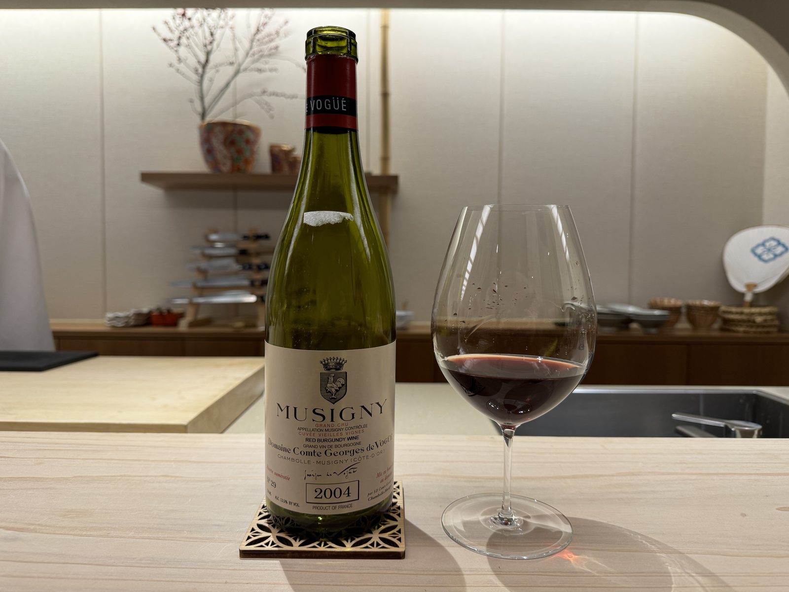 Domaine Comte Georges de Vogüé Musigny Grand Cru Cuvée Vieilles Vignes 2004