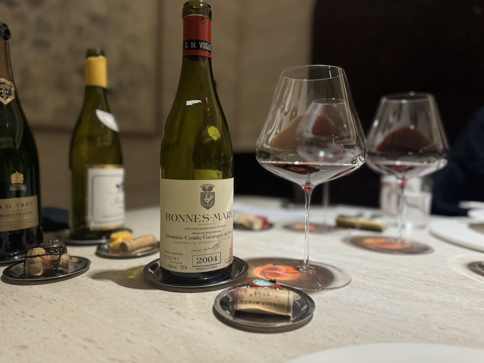 Domaine Comte Georges de Vogüé Bonnes-Mares Grand Cru 2004