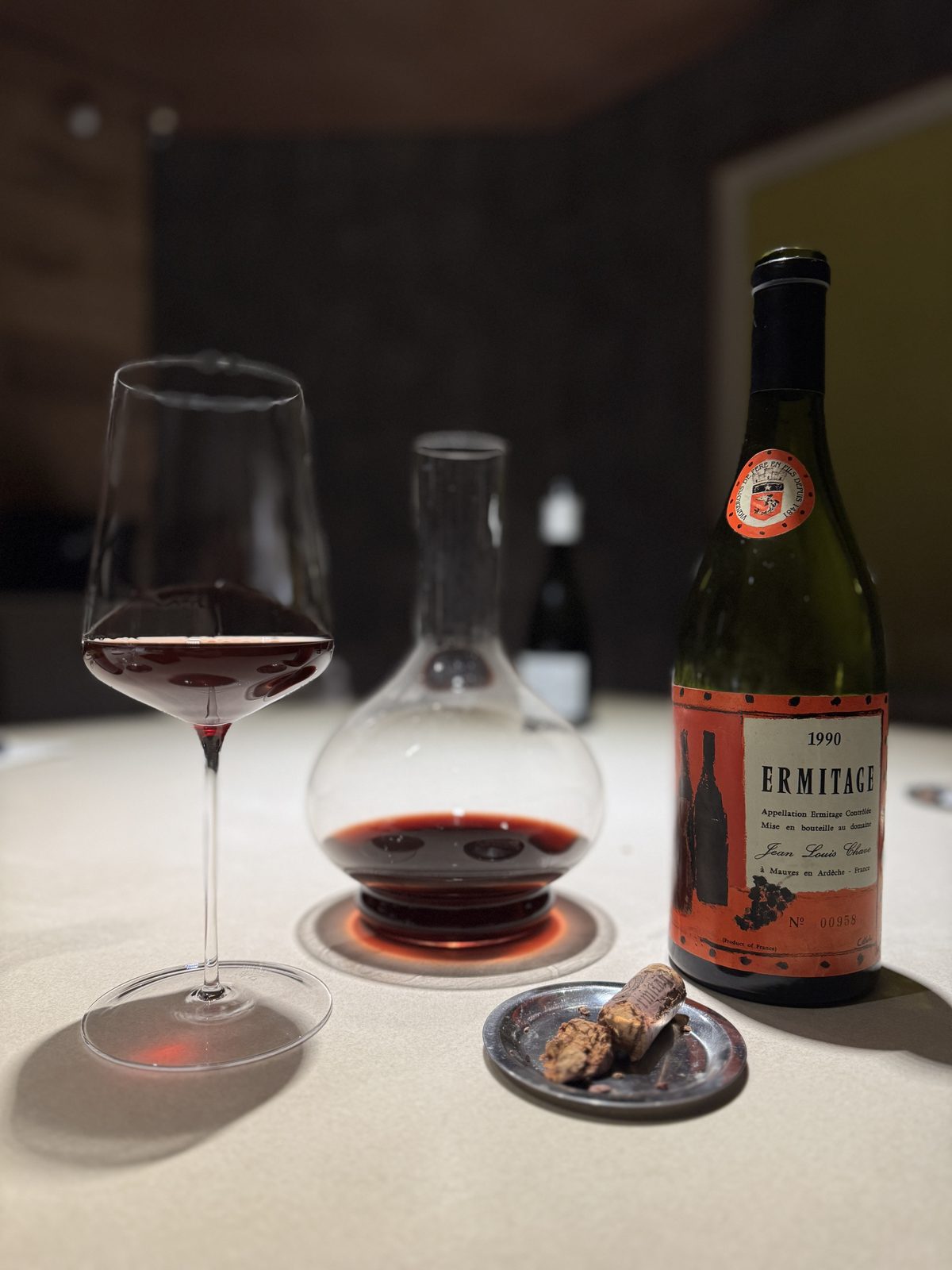 Domaine Jean-Louis Chave Ermitage Cuvée Cathelin 1990