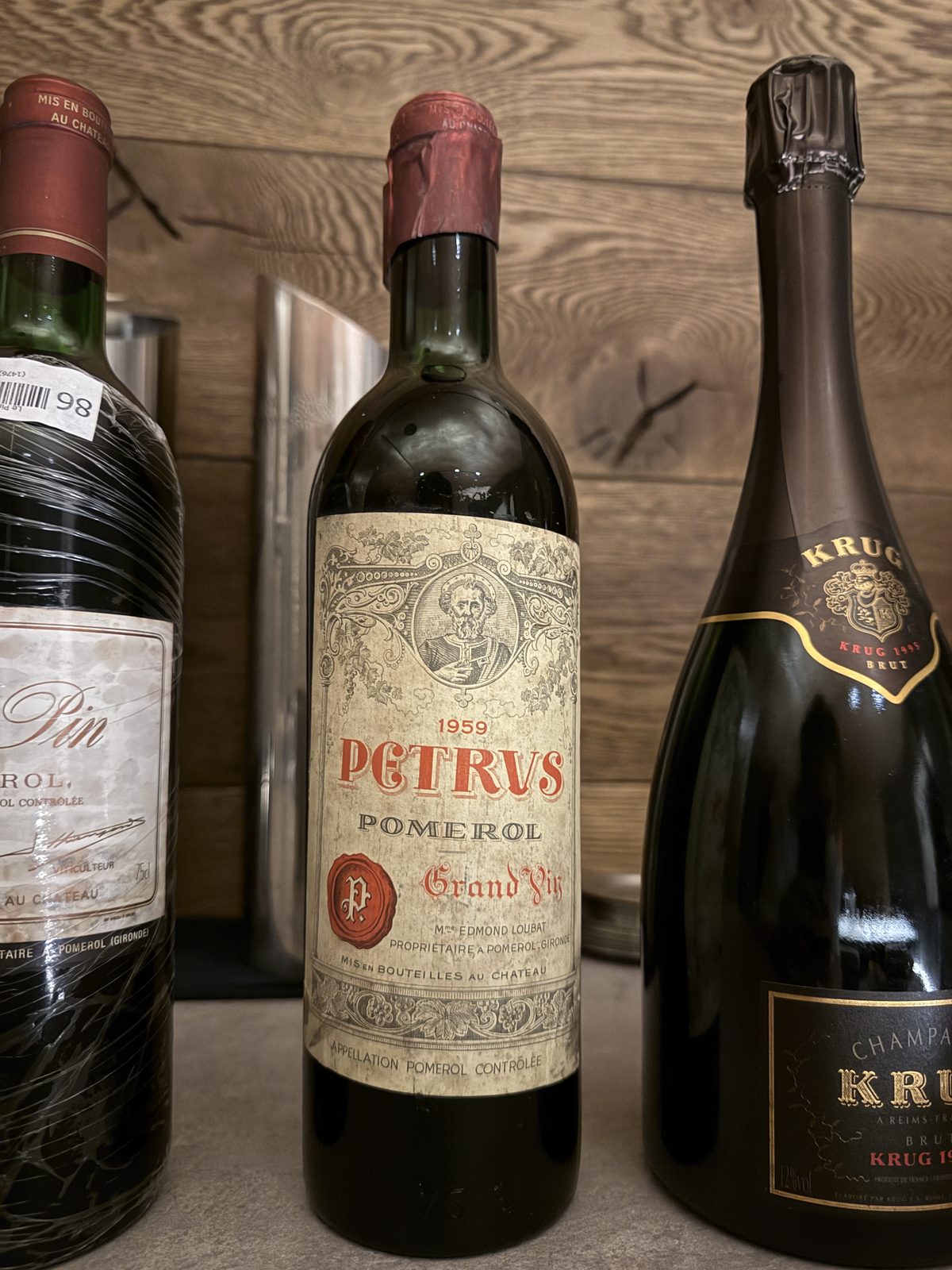 Pétrus 1959 vs Château Le Pin 1986