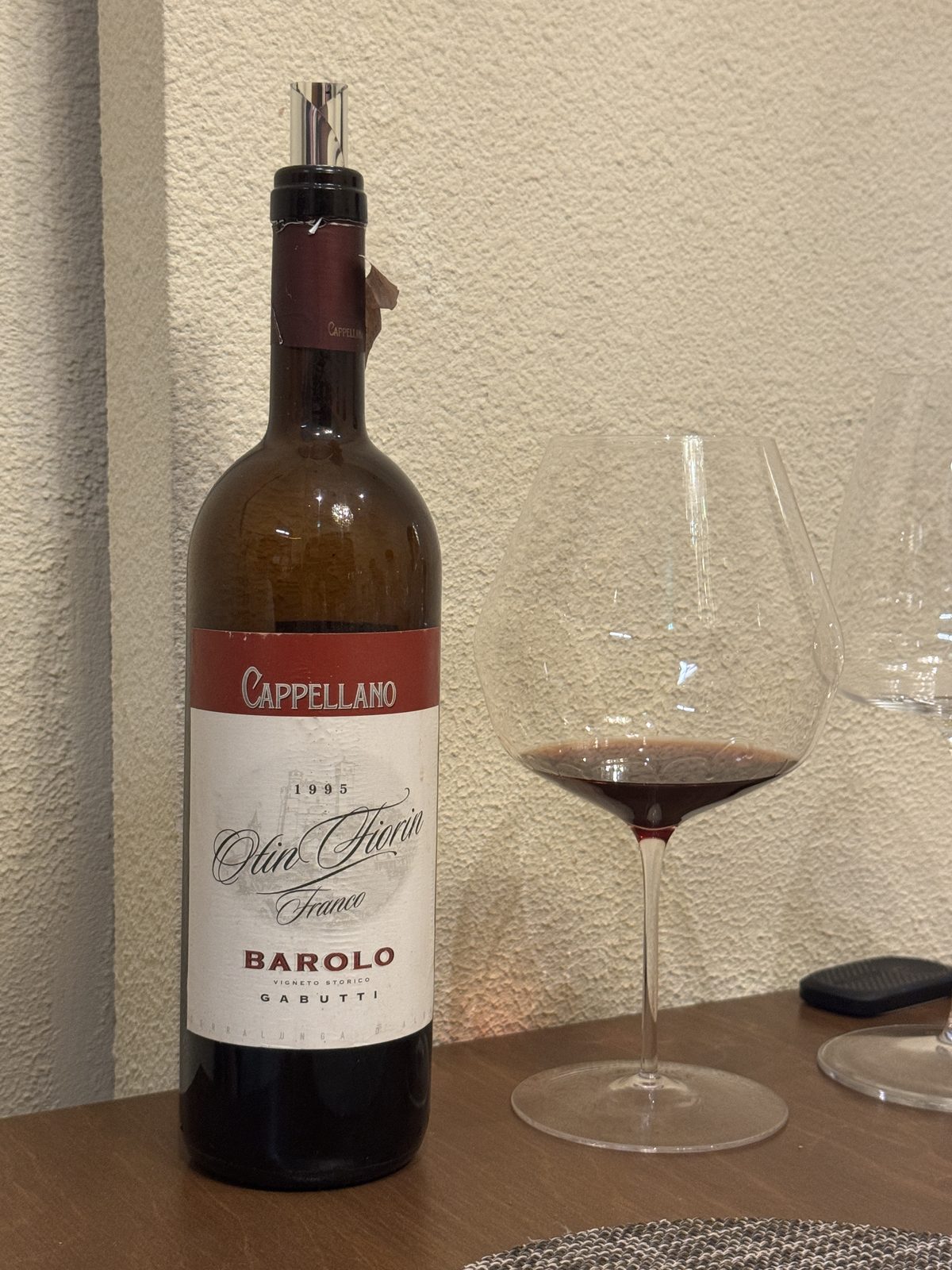 Barolo Otin Fiorin "Franco" 1995 (Vigneto Storico Gabutti)