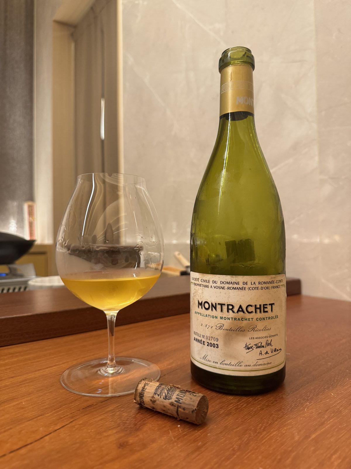 Domaine de la Romanée-Conti Montrachet Grand Cru 2003